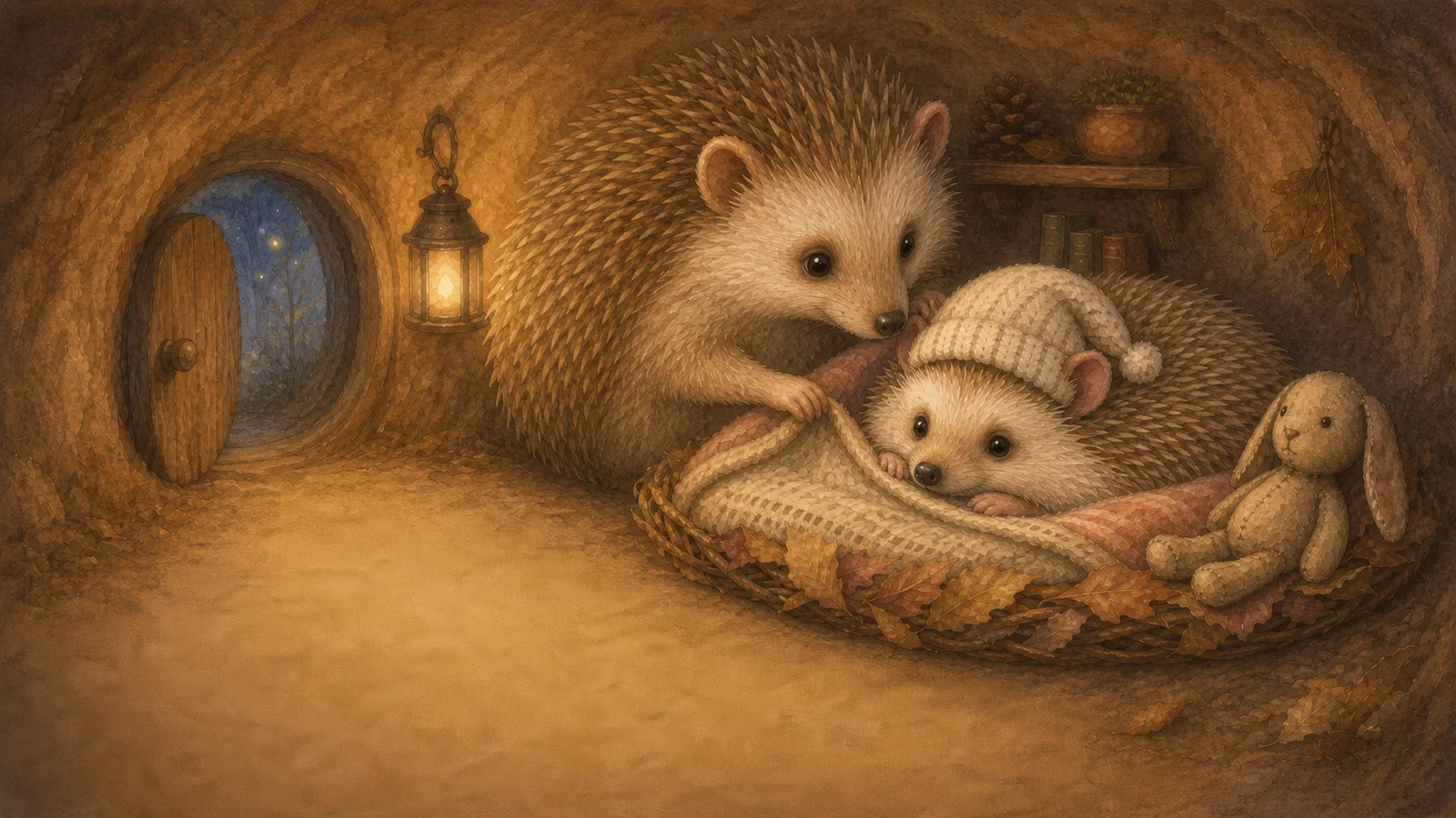 DreamBug — an illustrated storybook page
